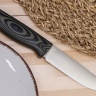 Нож OtusF N690, G10 черно-оливковая, ножны – kydex, выпуклая линза - фото