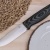 Нож OtusF N690, G10 черно-оливковая, ножны – kydex, выпуклая линза