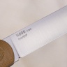 Нож NorthF финка "Сучок" N690, G10 песчаная, ножны – kydex, выпуклая линза - фото