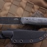 Нож "Booster" black микарта (N.C. Custom) - фото