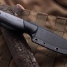 Нож "Booster" black микарта (N.C. Custom) - фото
